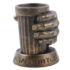 Карандашница "Все устаканится", в патине